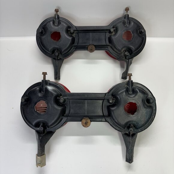 1971 1972 Chevy Chevelle Malibu Tail Light Lamps Lens Housing Backup Taillight - Picture 8 of 16